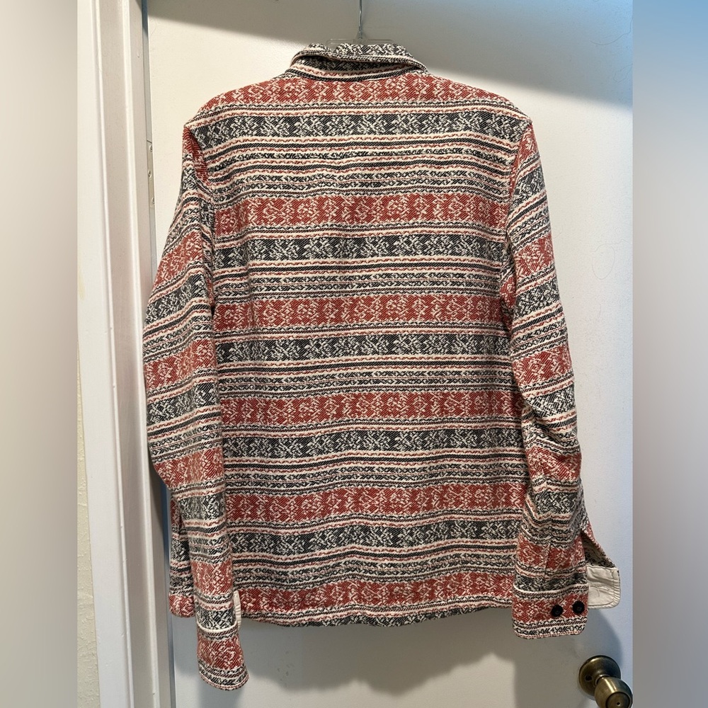 Patterned Shirt Jacket - Picture 2 of 9